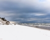 Plaża w Czołpinie - zimowe widoki j