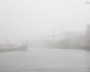 mgła Ustka - port